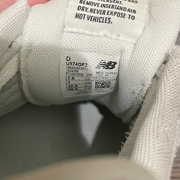 Women’s New Balance 574 Sneakers - Picture 2 of 6